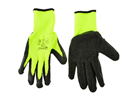 GEKO G73586 Pracovní zimní rukavice vel. 9 zelené GEKO
