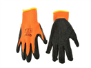 GEKO G73591 Pracovní zimní rukavice vel. 9 oranžové GEKO