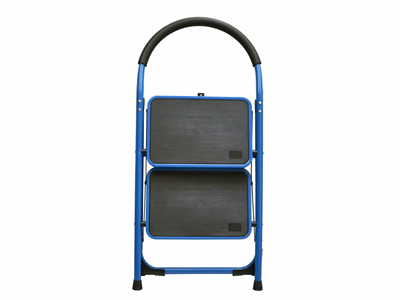 Skládací dvoustupňový žebřík GEKO