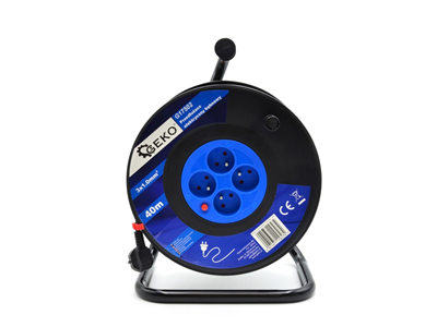 Kabel prodlužovací 3x1.0mm2, buben, 40m GEKO