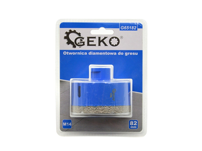 Korunkový vrták diamantový 82 mm GEKO