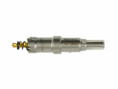 Korunkový vrták do kovu TCT, 18mm GEKO