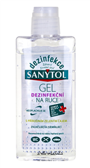 6201001 SANYTOL Dezinfekční gel 75 ml
