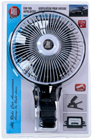 5800028 ALLRIDE Autoventilátor s klipsem 12 V 15 cm