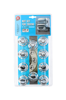 5800571 ALLRIDE Kryty šroubů kol kamionů 33 mm