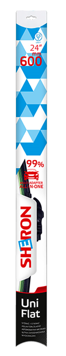 Sheron 4814911 Stěrač Uni flat 600 mm