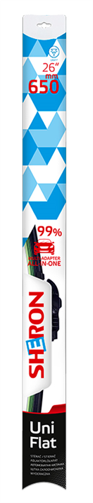 Sheron 4814912 Stěrač Uni flat 650 mm