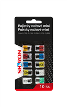 Sheron 6000201 Pojistky nožové mini 10 ks