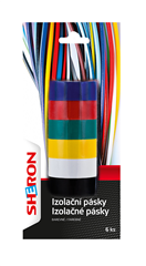 Sheron 6000075 Páska izolační barevná 6 ks