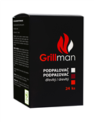 6100000 Dřevitý podpalovač 24 ks