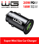 5701522 Nabíječka bez kabelu, USB-A_type-C, rychlonabíjení_PD, 3 A