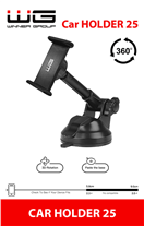 5701534 Držák teleskopický, 58-90 mm