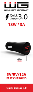 5701523 Nabíječka bez kabelu, 1x USB-A rychlonabíjení, 3 A