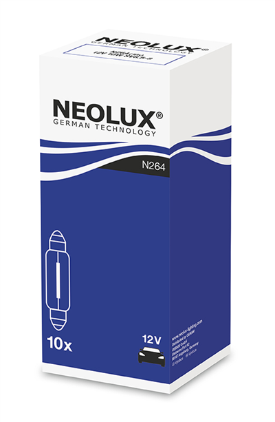 Žárovka pomocná C10W 12V N264-ks