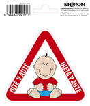 Sheron 6621000 Samolepka - Dítě v autě