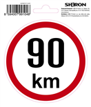 Sheron 6621003 Samolepka - 90 km/h