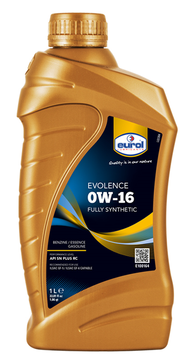Evolence 0W-16 - 1L