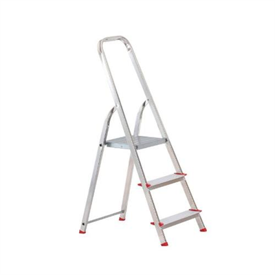 Schůdky Al, 5 příček, nosnost 120 kg, ALVE ENPRO