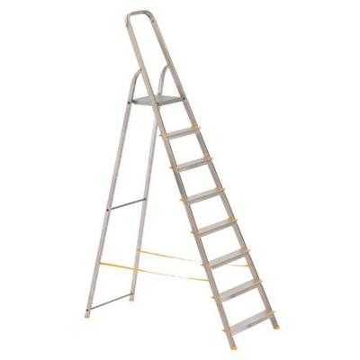 Schůdky Al, 5 příček, nosnost 150 kg, ALVE 1915