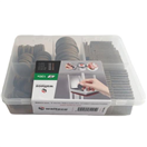 Walteco 148288 Sada filcových podložek, hnědá, 130 ks