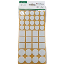 Walteco 148294 Sada filcových podložek, bílá, 120 ks