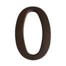Walteco 148340 Číslo 0, 180 mm, plastová hnědá