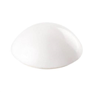 Walteco 148435 Zarážka dveřní, O 30 mm, bílá, 2 ks