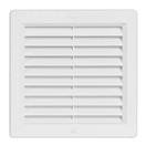 HACO 149055 Mřížka větrací se síťovinou VM, 200 x 200 mm, bílá 0203