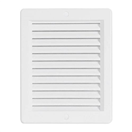 HACO 149060 Mřížka větrací s rámečkem a síťovinou VM, 150 x 200 mm, bílá 0207