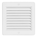 HACO 149065 Mřížka větrací se síťovinou VM, 150 x 150 mm, bílá 0211