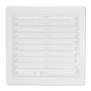 HACO 149100 Mřížka větrací se žaluzií VM, 200 x 200 mm UB, bílá 0205