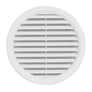 HACO 149235 Mřížka větrací kruhová se síťovinou VM, O 110 mm, bílá 0407