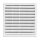 HACO 149295 Mřížka větrací - krytka se síťovinou VM, 250 x 250 mm KB, bílá 0303