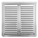 HACO 149302 Mřížka větrací - krytka NVM, 200 x 200 mm K, nerez 0711