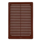 HACO 149316 Mřížka větrací - krytka se síťovinou VM, 200 x 300 mm KH, hnědá 0316