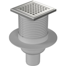 ENPRO 149707 Vpusť podlahová spodní D 50 mm, límec, nerez mřížka GATE, ENPRO