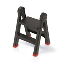 150248 Schůdky TITAN LADDER, černý 470 x 435 x 630 mm