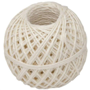 151098 Motouz potravinářský lněný, klubko, 40 g, bílý