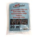 166762 Fólie zakrývací LDPE, neprůsvitná, 50 µm, 4 x 5 m