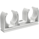 51720020B Příchytka D 2 x 20 bílá