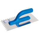 KUBALA KU0406 Hladítko nerez, zub 12 mm, 130 x 270 mm, plastová otevřená rukojeť M