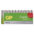 EMOS 108853 Baterie GP SUPER AAA LR03 20 ks, fólie