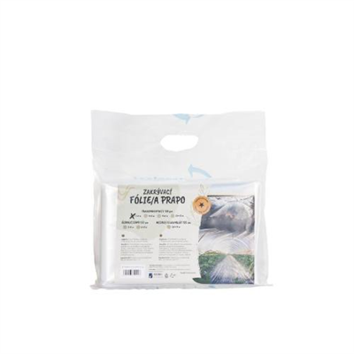 Fólie LDPE 5 x 6 m, 120 µm, transparentní, PRAPO