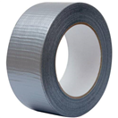 138643 Páska textil - stříbrná DUCT, 48 mm x 10 m