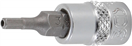 BGS technic 5156-3 BGS 5156-3, Nástrčná hlavice 6,3 mm (1/4) vnější šestihran s otvorem 3 mm