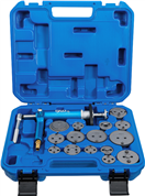 BGS technic 1117 BGS 1117, Sada pro stlačování brzdových pístů pneumatická 16dílná