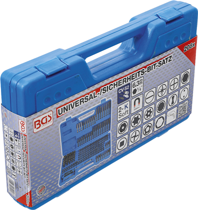 BGS 20103, Sada univerzálních/speciálních bitů pohon vnější šestihran 6,3 mm (1/4