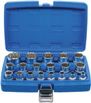 BGS technic 2152 BGS 2152, Sada nástrčných hlavic Gear Lock 12,5 mm (1/2) 19dílná
