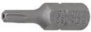 BGS technic 2440 BGS 2440, Bit Délka 25 mm pohon vnější šestihran 6,3 mm (1/4) T-profil (pro Torx) s otvorem T15