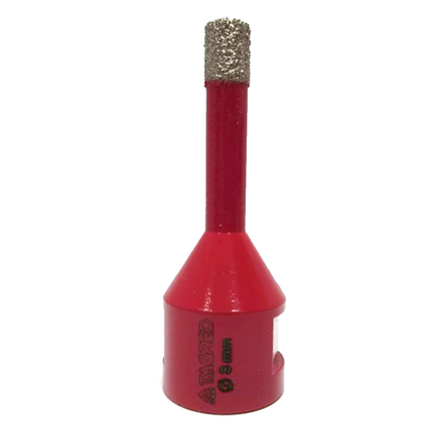 Diamantový korunkový vrták na dlaždice, 8mm M14
